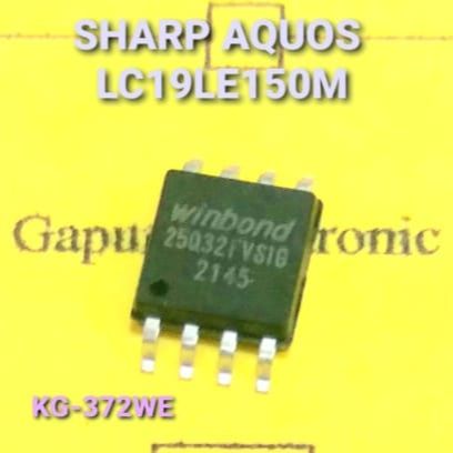 IC  eprom sharp aquos LC19LE150M siap pakai