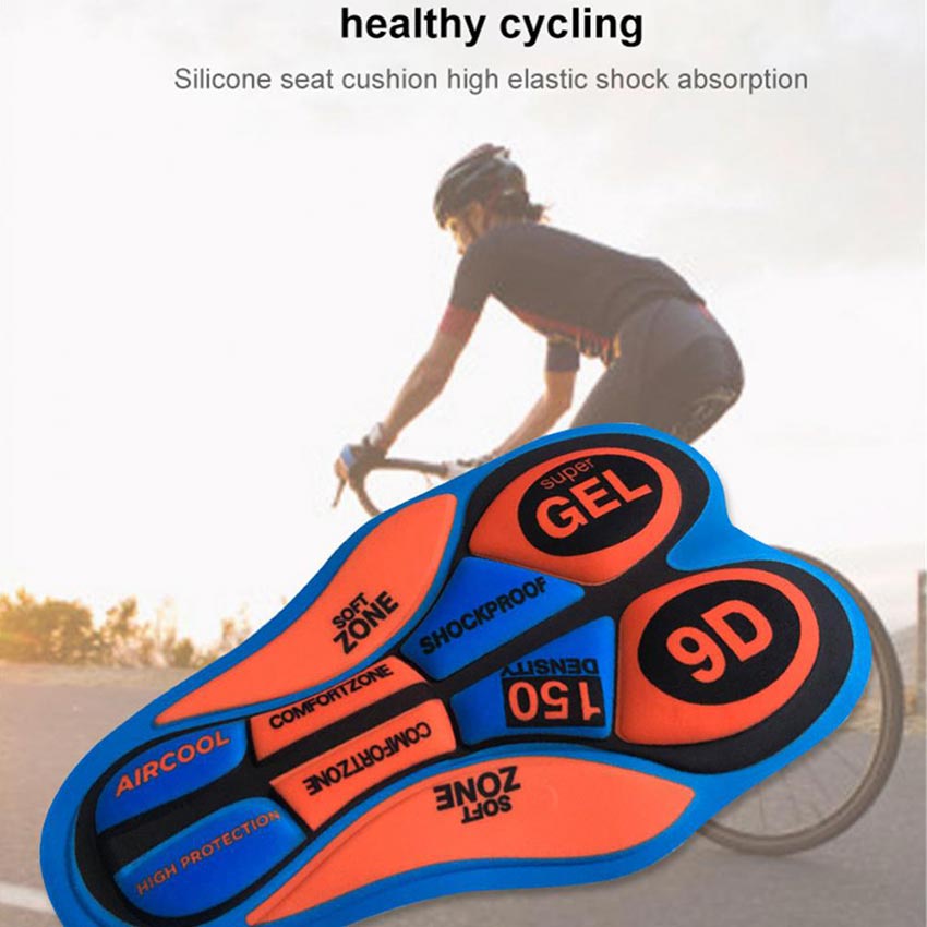 3D Pad Bantalan Celana Pendek Bahan Breathable Untuk Celana Pendek Olahraga Sepeda Dengan Bantalan Empuk Cycling Short Pant