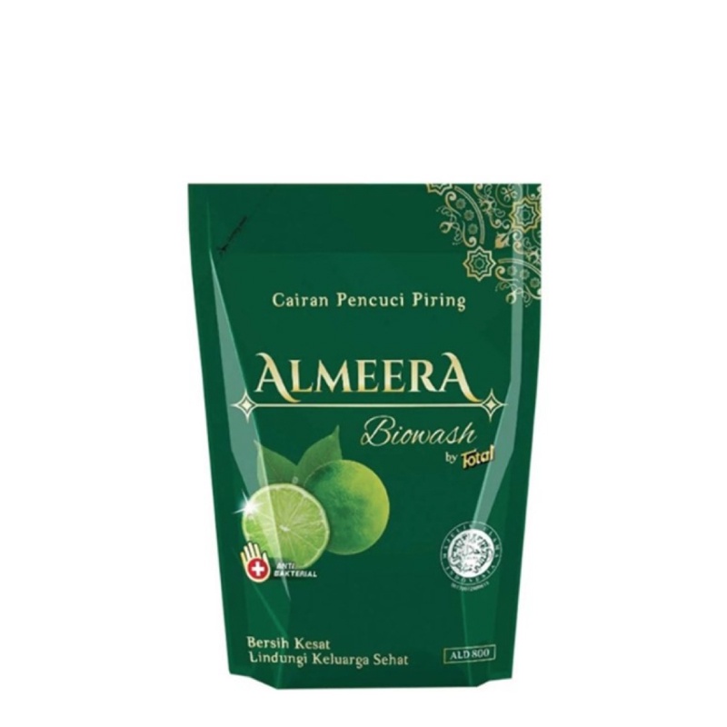 Almeera Biowash Total Cairan Pencuci Piring 700 mL
