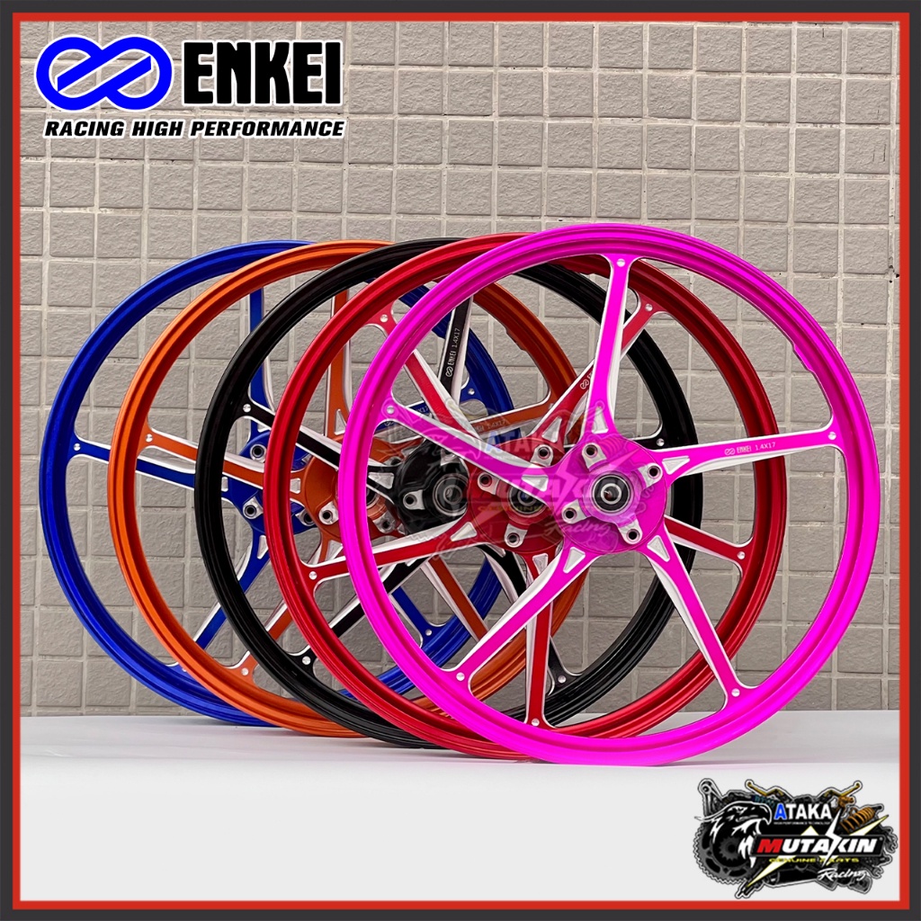 ENKEI racing pelek CNC VELG FG511 140-160 ring 17 vario 125 vario 150 pcx 150 MUTAKIN 160 185 RING 1