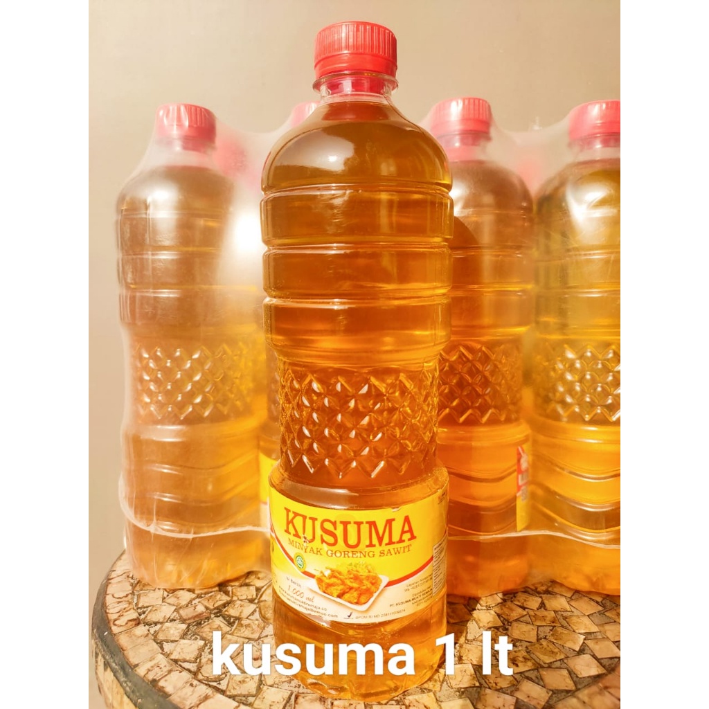 

Minyak Goreng Kusuma kuning 1 liter