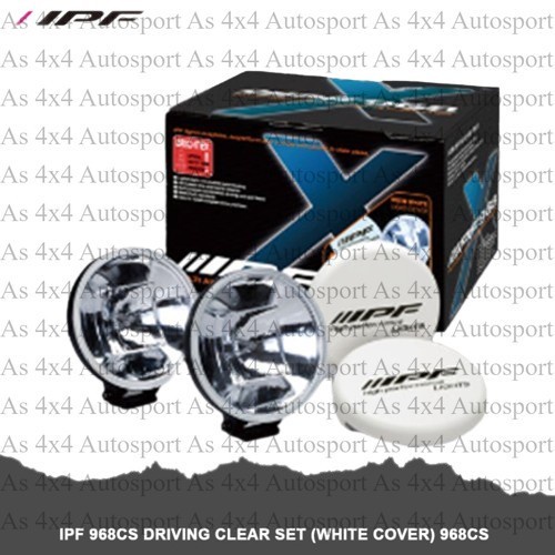 IPF 968CS DRIVING CLEAR SET (WHITE COVER) 968CS