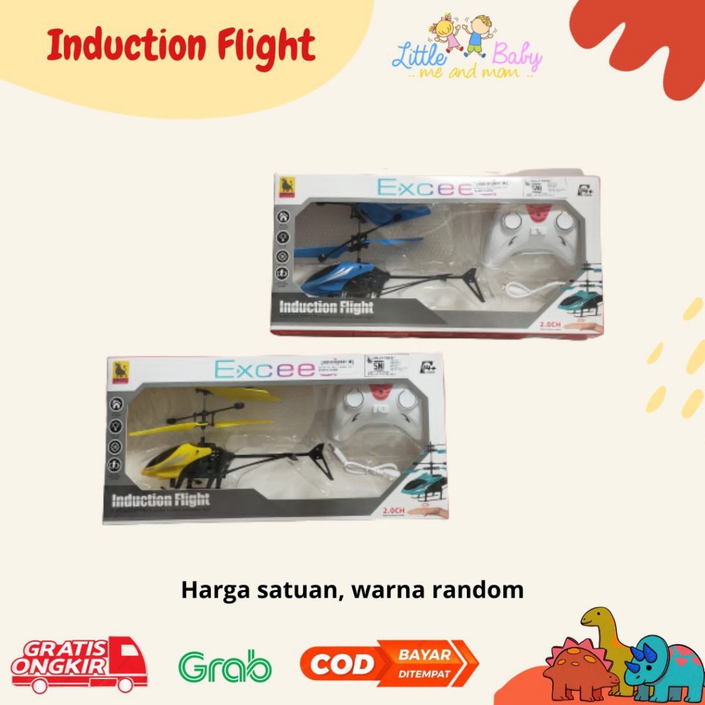 Mainan Helikopter Terbang Exceed