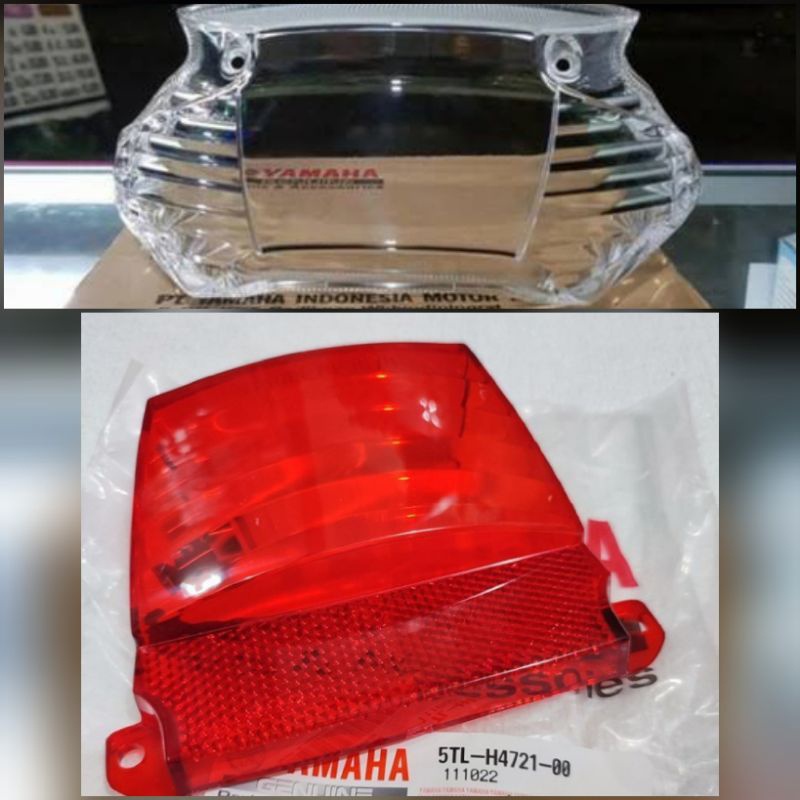 mika kaca stoplamp lampu rem belakang  mio sporty smile 2004-2011 koko motor sparepart