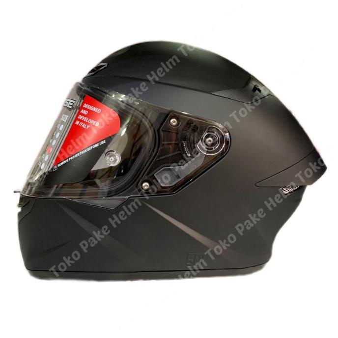 Helm Kyt Tt Course Black Doff Full Face