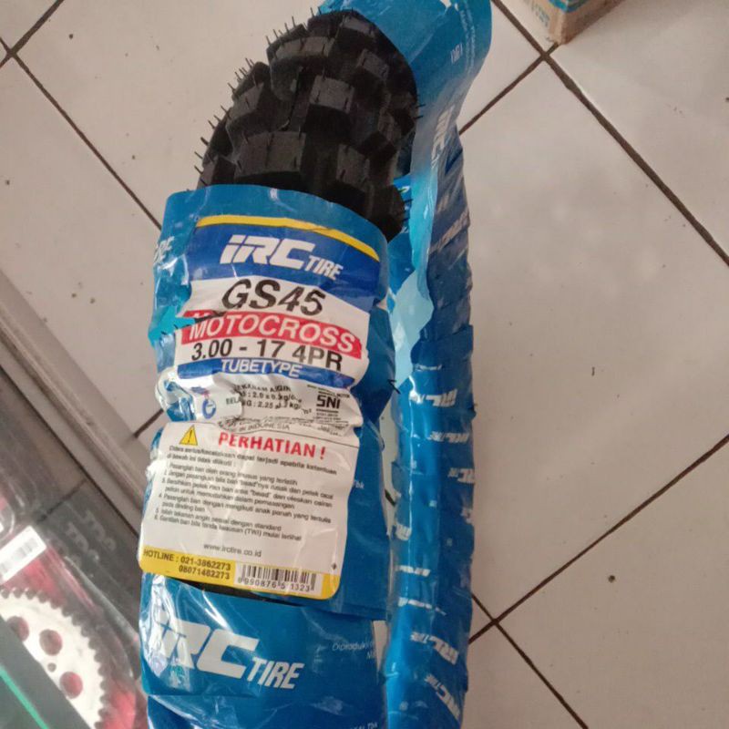 BAN TRAIL 300 RING 17 Ban IRC Trail 300 17 Ban Trail IRC GS45 GS 45 MOTOCROSS