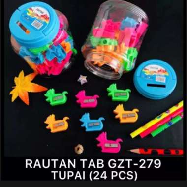 

RAUTAN PENCIL/SERUTAN BUAH PENCIL ISI 24 pcs ( BISA UTK CELENGAN)