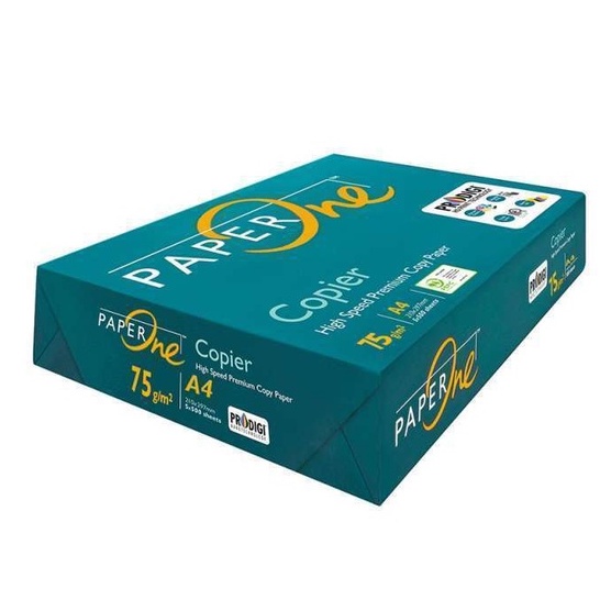 

Paper one / Kertas Hvs A4 75 gsm / Sertifikat PEFC Per Rim (500 lembar) murah