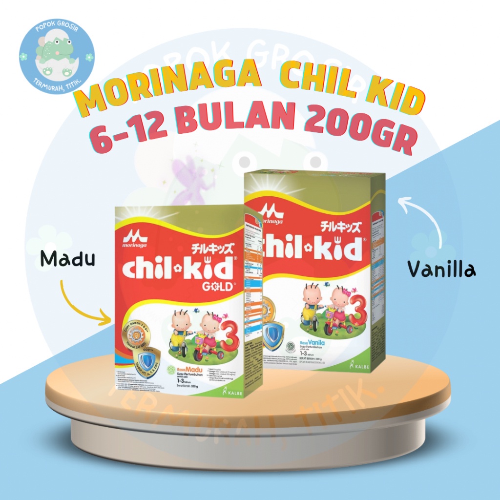 

Morinaga Chil Kid Gold 3 Vanila/ Madu 200 gram - VANILA 200