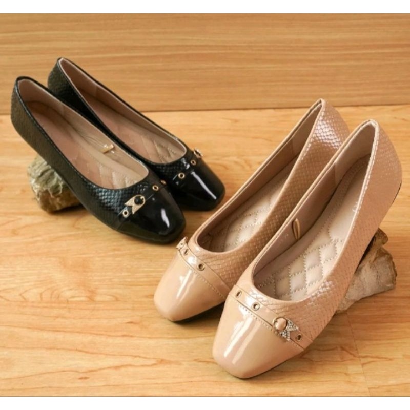 GABINO SEPATU WANITA DEWASA FLAT CASUAL G1DA2015