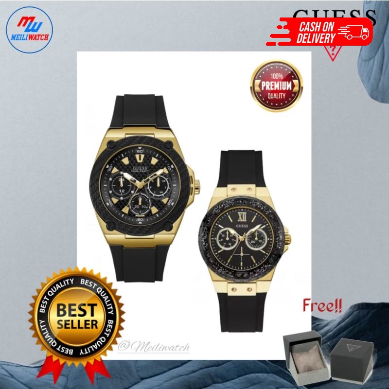 (COD) JAM TANGAN GUESS COUPLE W1049G5
