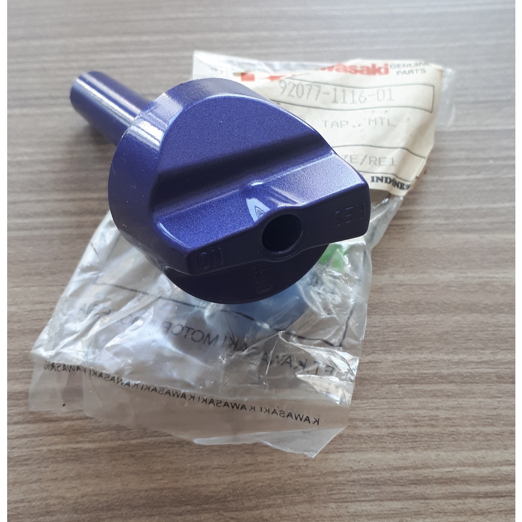 knop fuel tap ungu kawasaki kaze original