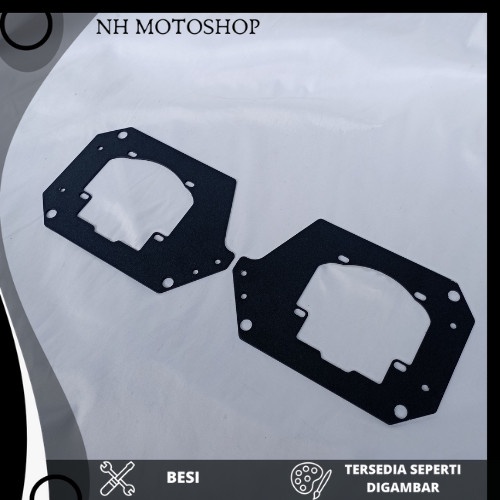 BRACKET LAMPU BILED PROJIE AES KENZO VINYX CR7 TURBO SE 2.5 INCH R25 OLD UNTUK MOTOR R25 LAMA BRAKET