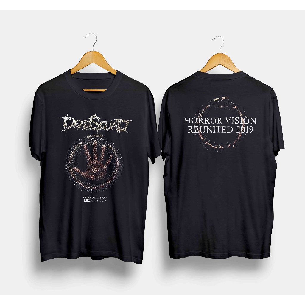 【COD】 NEW Kaos Band Deadsquad - Horror Vision Reunited 2019 KAOS