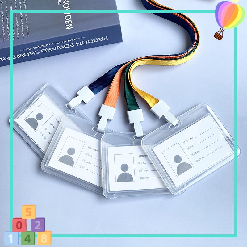 

⚡ VC-Alat tulis ⚡ ID Card Lucu Gantungan Kartu Nama Tanda ID Card Holder Pengenal Proteksi Holder Kartu Bus Sekolah Identitas Layard ID Card