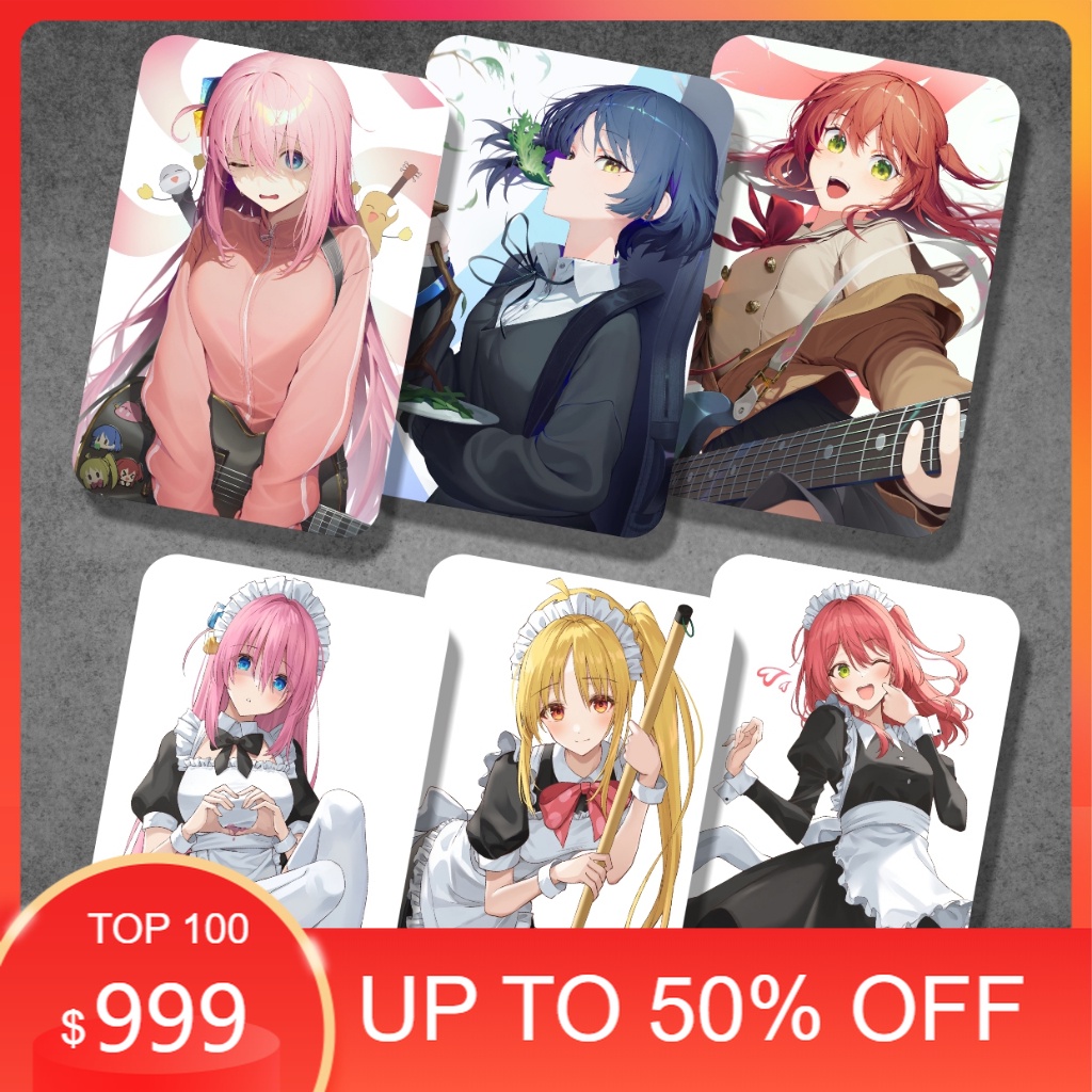 POSTER ANIME/ AKSESORIS COSPLAY/ Koleksi Photocard / Kartu Anime Bocchi the Rock - Oshi no Ko - Hosh