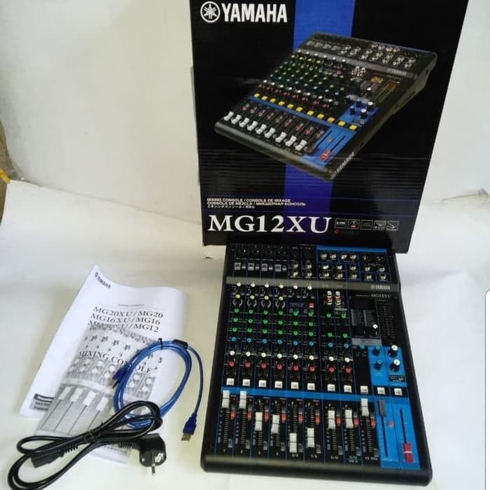 AUDIO MIXER YAMAHA MG 12XU/MG12XU ( 12 channel )