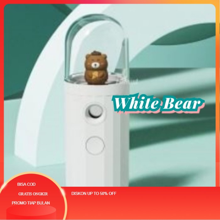 Rabbit Nano Mist, Facial Spray, Mist Spray, Nano 30ml - White Bear