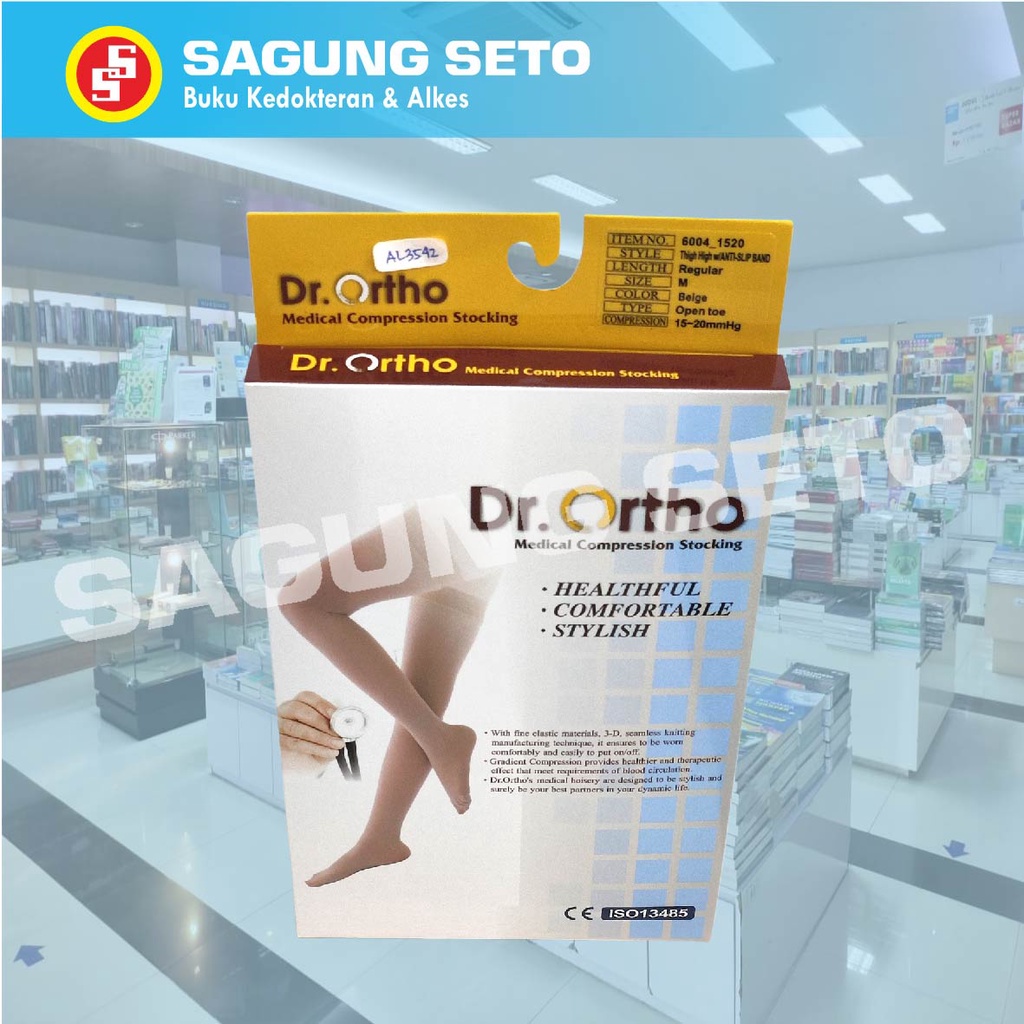 DR ORTHO A-6004_1520 M MEDICAL COMPRESSION STOCKING OPEN TOE REGULER