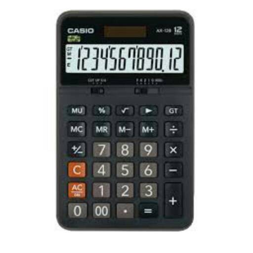 

CASIO AX-12B KALKULATOR DESKTOP 12DIGIT / CALCULATOR MEJA AX 12 B