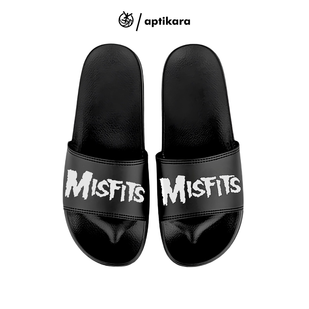 APTIKARA - Sandal / Sendal Band Misfits Slide On Slop Slip Vol 5 Karet Casual Original Pria Cowok Bi
