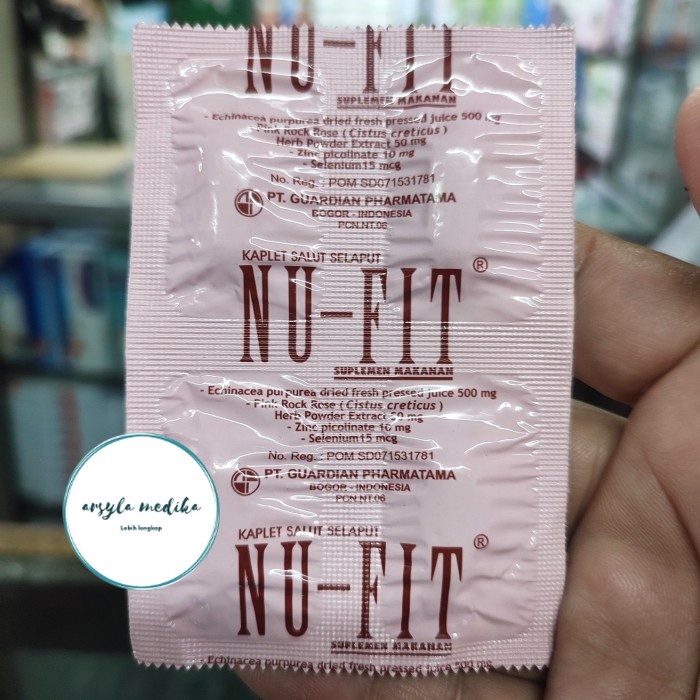 murah NU-FIT Strip 4 Kaplet (NUFIT)  originale