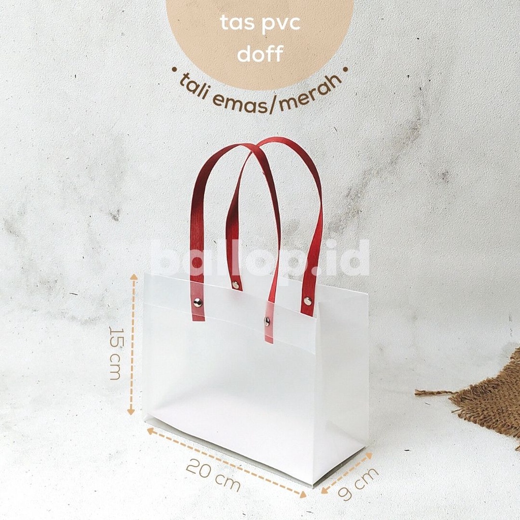 

Doff Goodie Bag 20 9 15 CM Tas Transparan Hampers Souvenir Acara Gift Ultah Natal Wedding Birthday Hari Raya