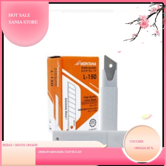 

Isi Cutter Besar L150 L-150 Refill Cuter Refil Kater Besar