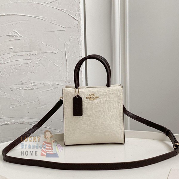 Ready Stock Tas Coach Mini Cally Crossbody In Colorblock Signature Canvas C2183 SIAP KIRIM