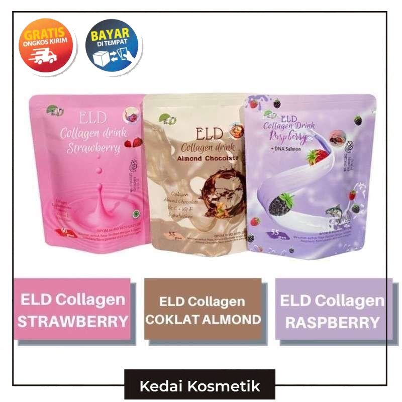 (ACEH) ELD COLLAGEN DRINK BPOM 60gr Original | Minuman Collagen Cantik & Langsing