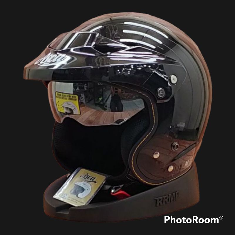 HELM ASCA RETRO PET - HELM RETRO ASCA TEBARU