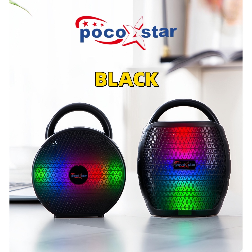 POCOSTAR Speaker Bluetooth small, high sound quality, long life large volume, portable outdoor speak