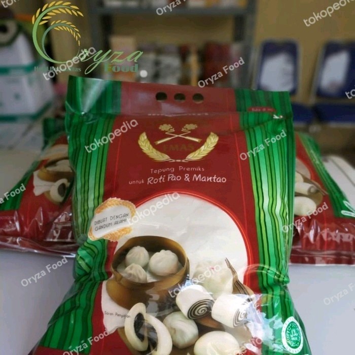 

[Big Sale] TEPUNG PREMIKS CAKRA KEMBAR EMAS PAO DAN MANTAO 5KG