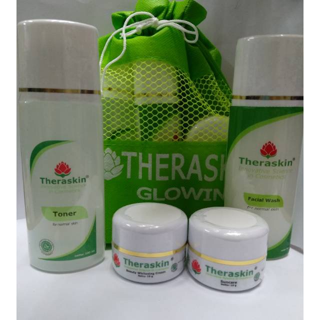PAKET THERASKIN GLOWING ASLI