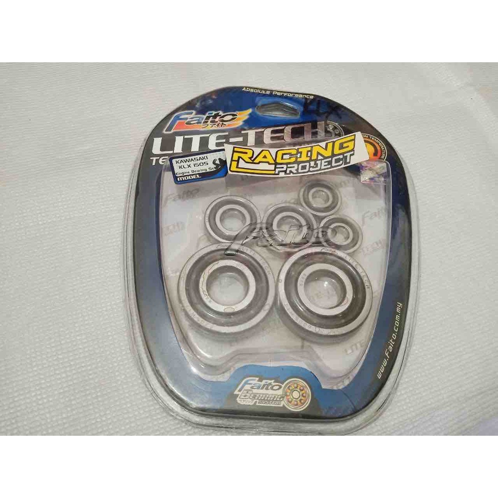 Bearing Mesin Faito KLX 150 - Full - Rasio - Lahar Racing - Klahar