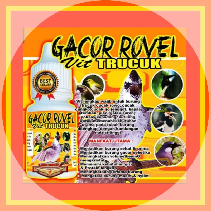 JUAL GACOR ROPEL BMW VIT TRUCUK OBAT DOPING PENGGACOR INSTAN BURUNG TRUCUK KUTILANG PEMAKAN BUAH