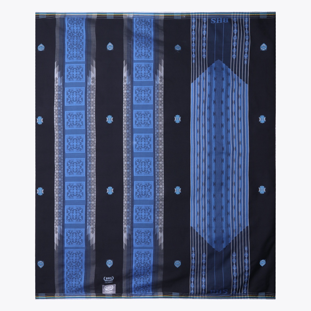 Sarung BHS Classic Silver Series C48 JGF Hitam Biru