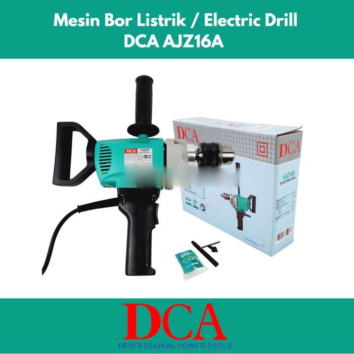Mesin bor tangan 16mm drill driver AJZ16A DCA AJZ 16 A -srt
