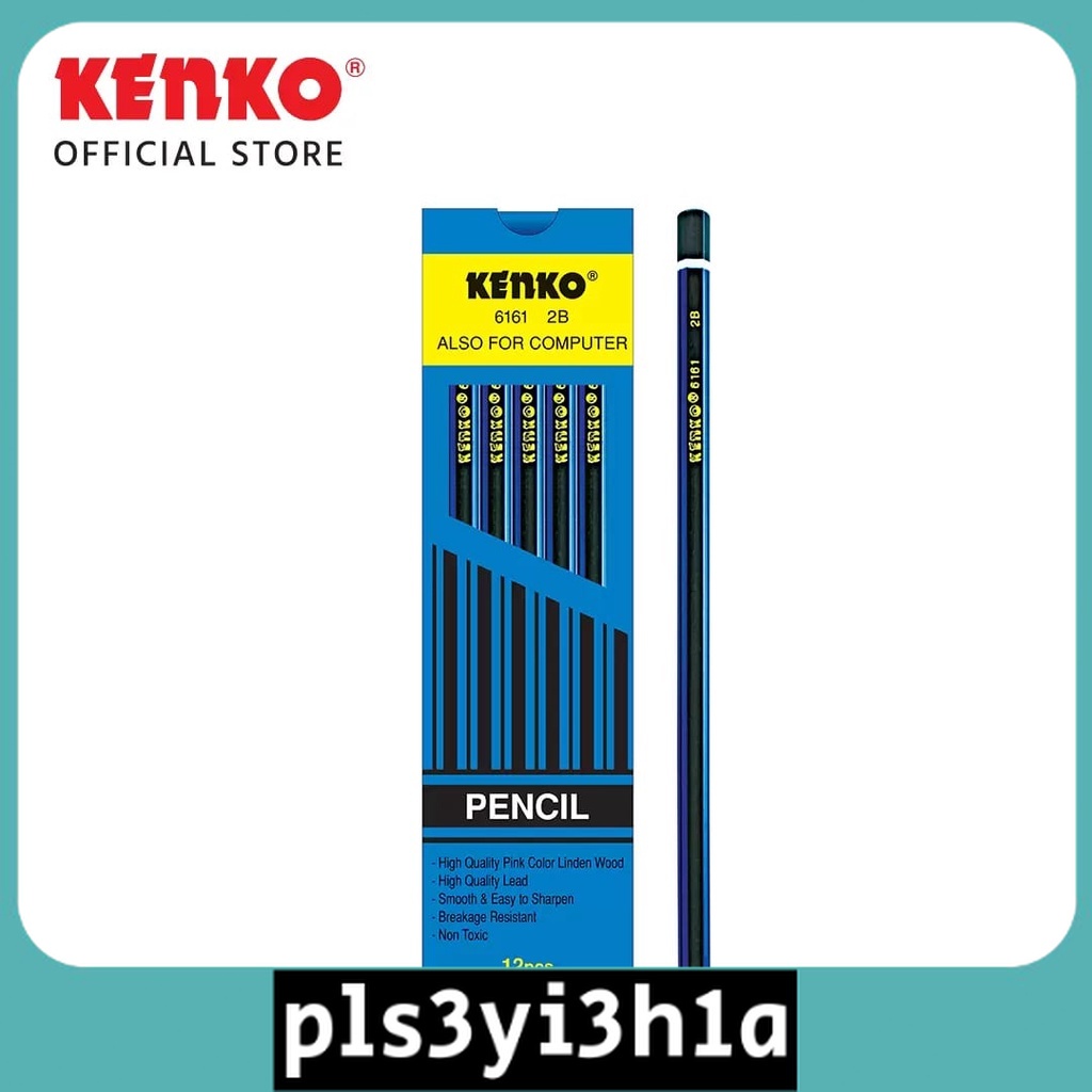 

PENSIL KAYU 2B KENKO 6161 / PENSIL BATANG / PENSIL 2B / PENSIL SERUT