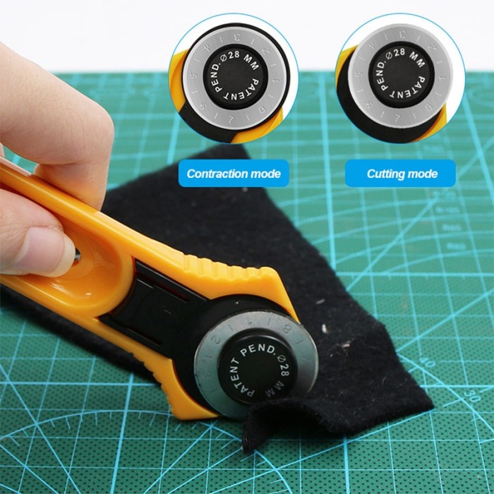 

promosi HOT PROMO Alat Jahit Buatan Tangan DIY, Pisau Pemotong Putar Kerajinan