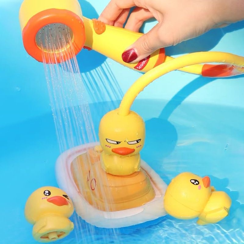 Mainan Anak Duck Shower Kepala Shower Bentuk Bebek Semprotan Air Edukasi Sensori Motorik Montesori Kado Bekasi Jakarta Hobby And Toys