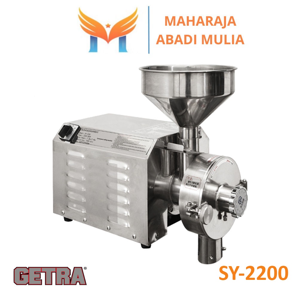 Mesin Penepung Getra Sy-2200 Disc Mill Garansi Resmi