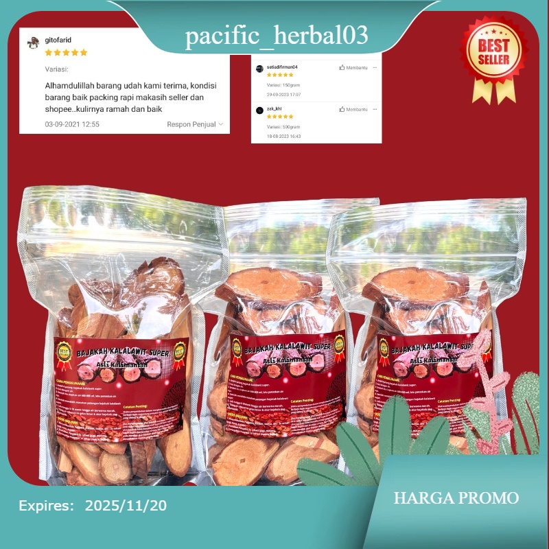 

Kayu Bajakah Kalalawit Kering Kemasan 500gr Obat Herbal Diabetes Siap Seduh Asli Kalimantan