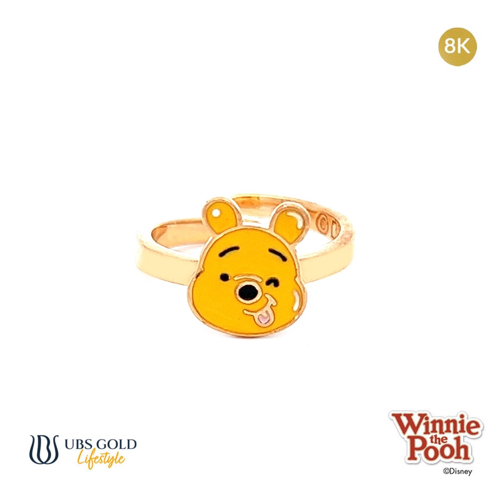 UBS Cincin Emas Bayi Disney Winnie The Pooh - Cny0035k - 8K
