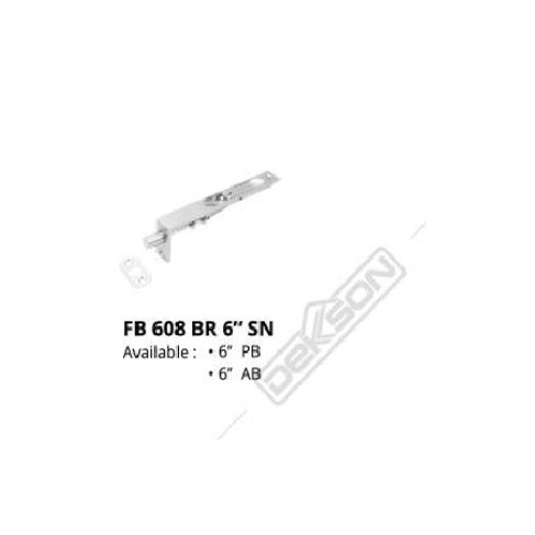 TERPERCAYA Flush Bolt DEKKSON FB 608 BR 6" AB PB SN / Baut Flush - AB