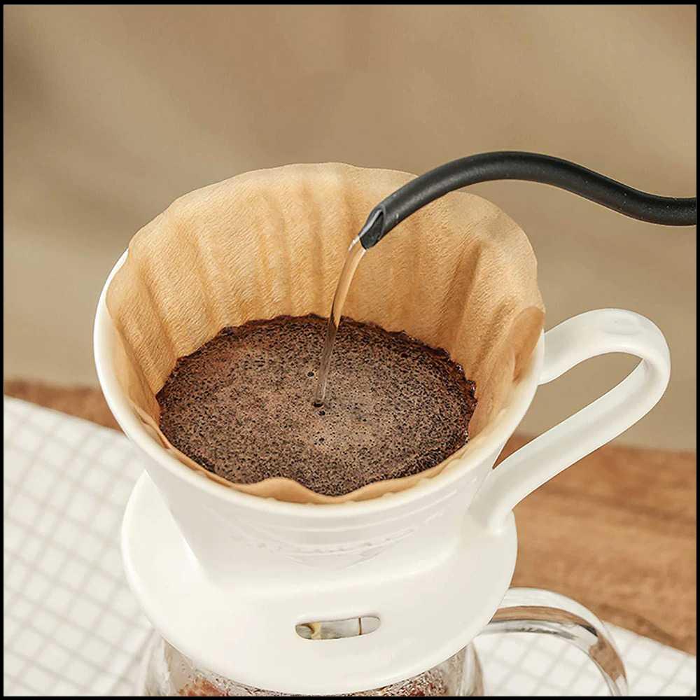 

YOLIFE Kertas Saringan Kopi Coffee Filter Paper V60 1-2 Cups 100 PCS - KHM07