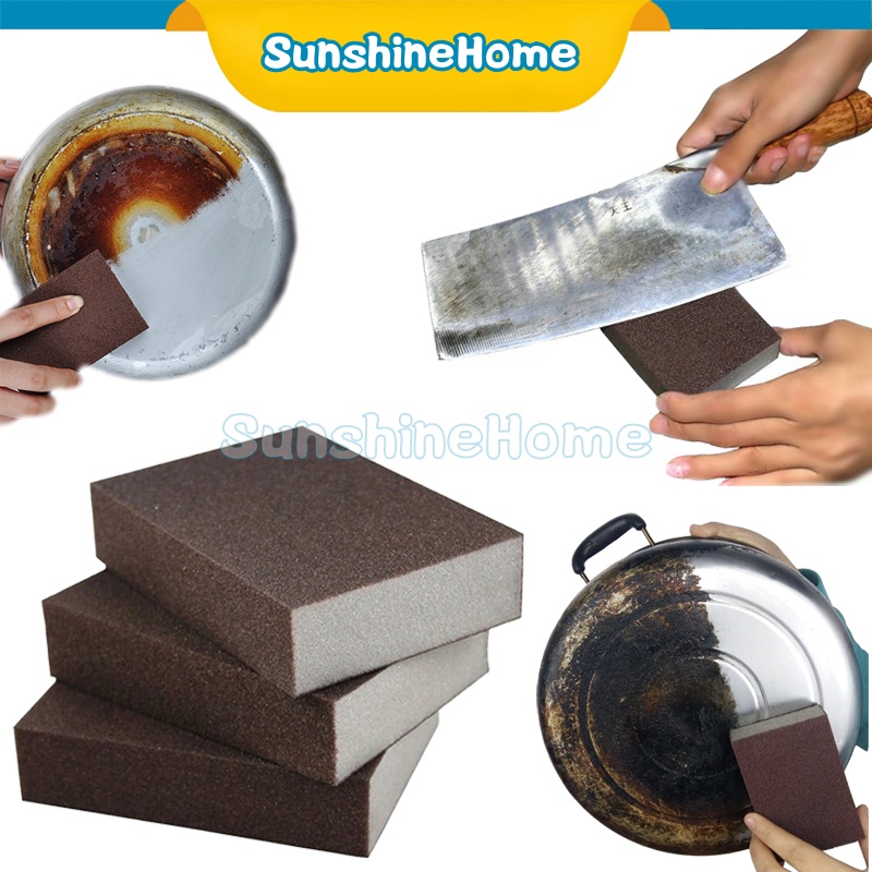 Spons Pembersih Kerak / Nano Magic Spons Pembersih Kerak/Spons Panci / Besi Sponge Pembersih Karat /