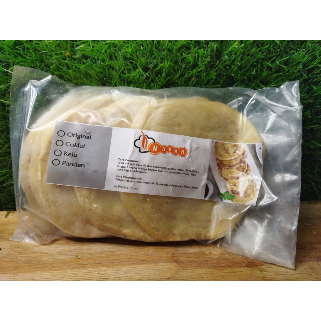 

Roti Cane Nona isi 5pcs perpack / Roti Maryam / Roti Arab / Halal