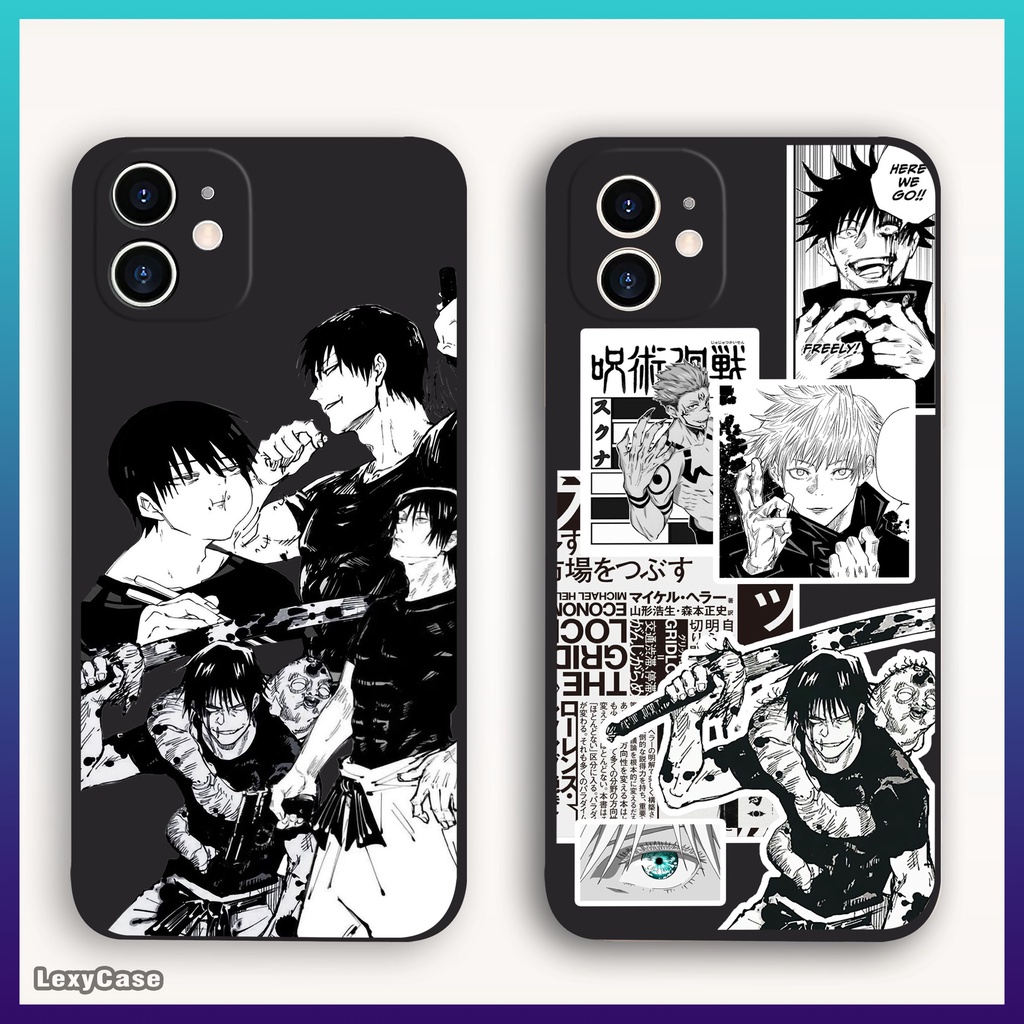 Case Jujutsu Kaisen SM288 Infinix Smart 7 Note 30i Hot 30 9 10 11 12 Play Casing HP Motif Karakter B