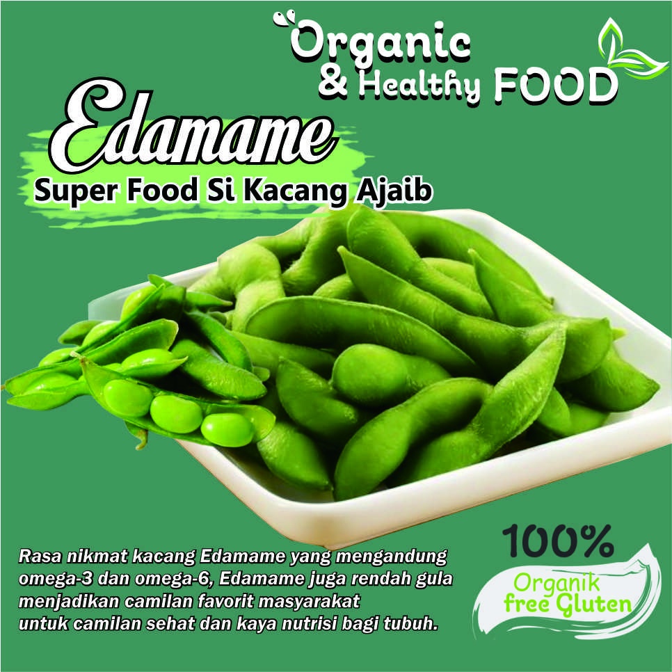 

EDAMAME KEDELAI JEPANG SUMBER TANI 1 KG / SAYUR FRESH